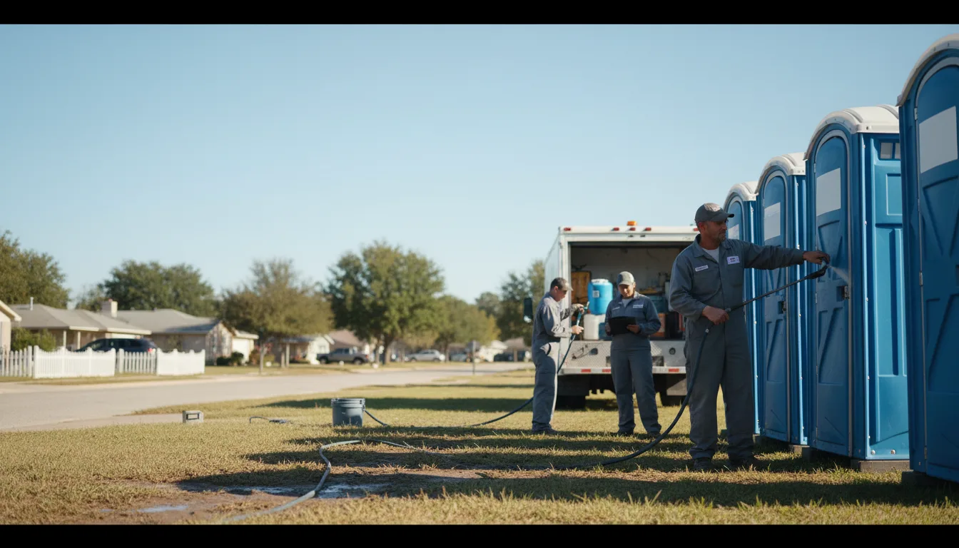 Long-Term Portable Toilet Rental in Ottine, TX near me